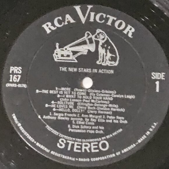 Vinyl LP Oldsmobile Presents The New Stars In Action RCA 1964 - Picture 4 of 6
